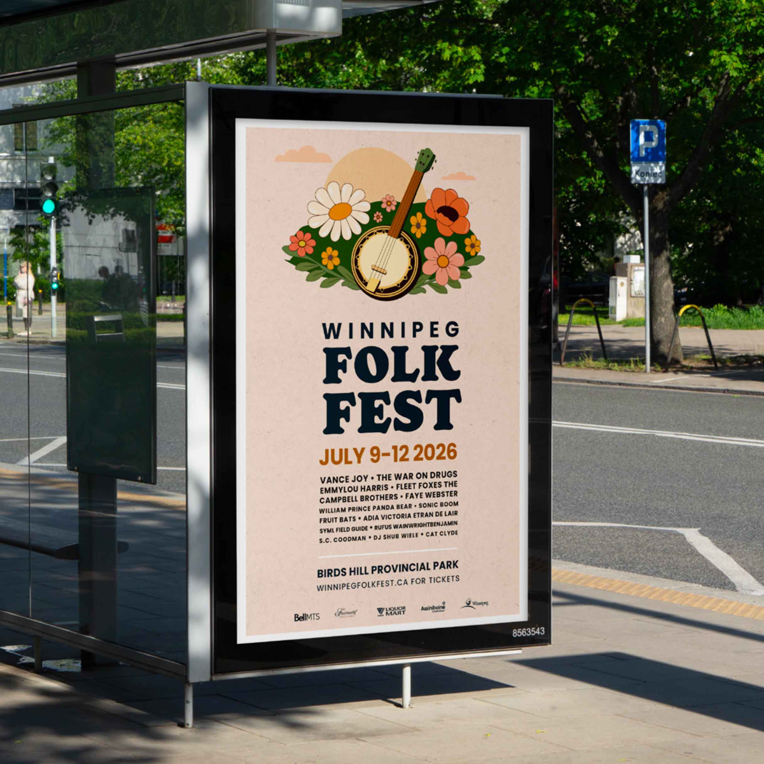 Poster mockup board