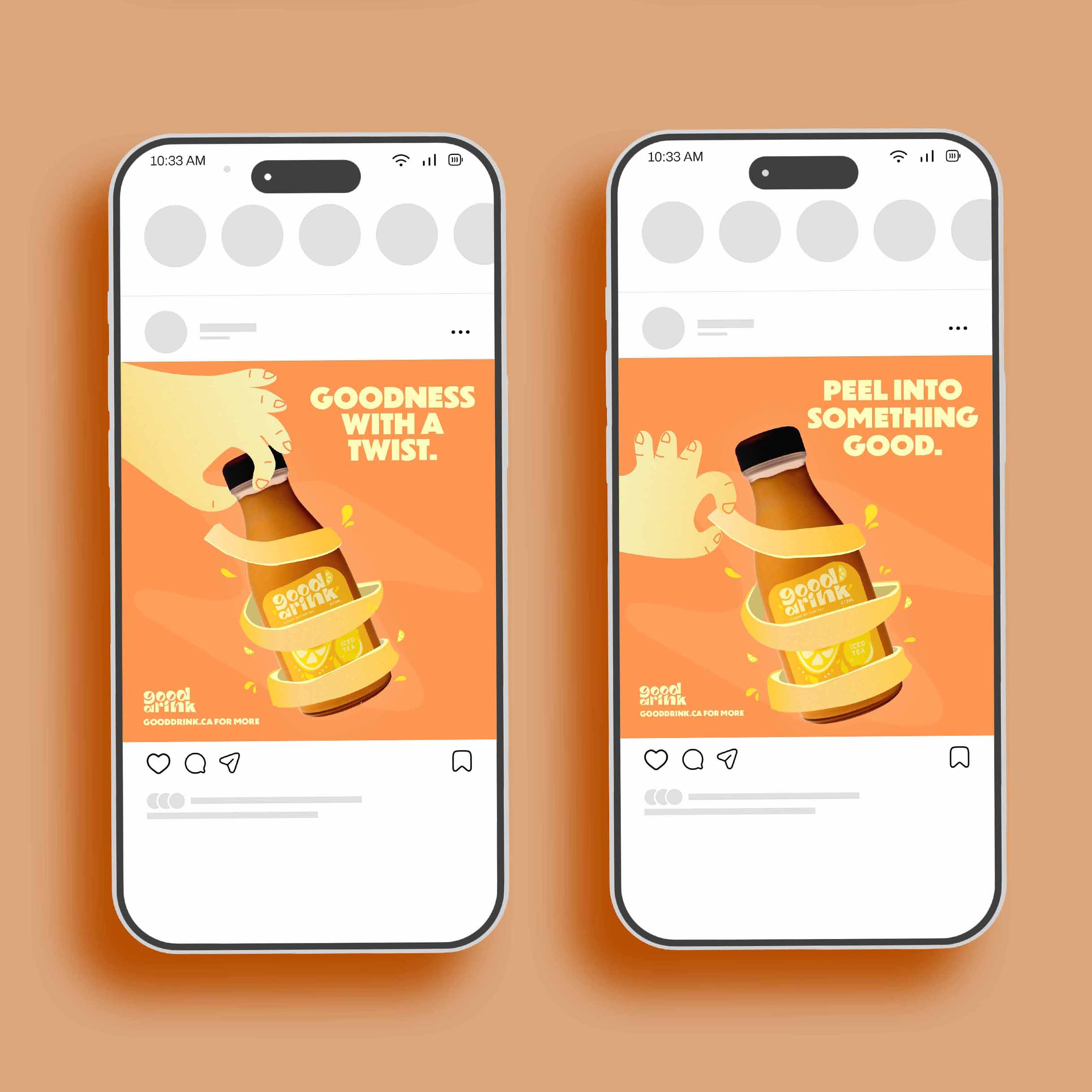 mock up of them both